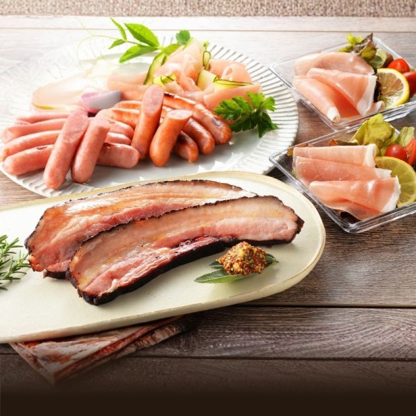 画像2: 【送料込】農家のベーコンセット（045N022A） (2)