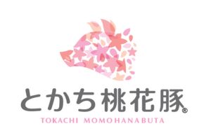 とかち桃花豚のロゴ