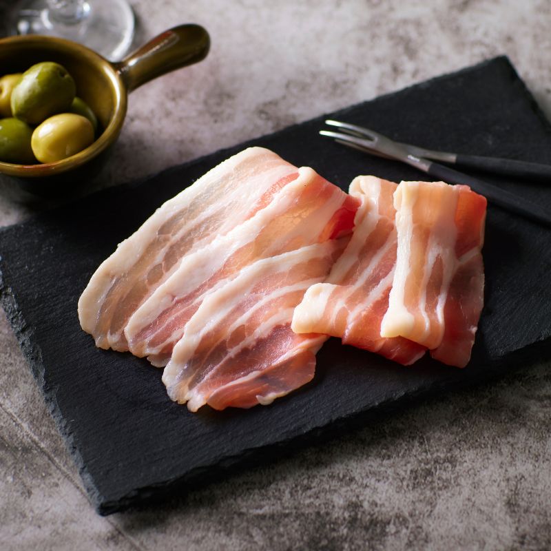 燻製生ベーコン写真