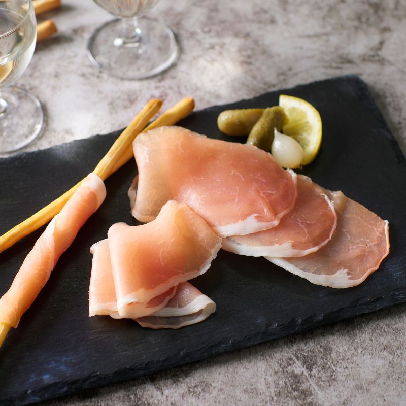 燻製生ハムの写真